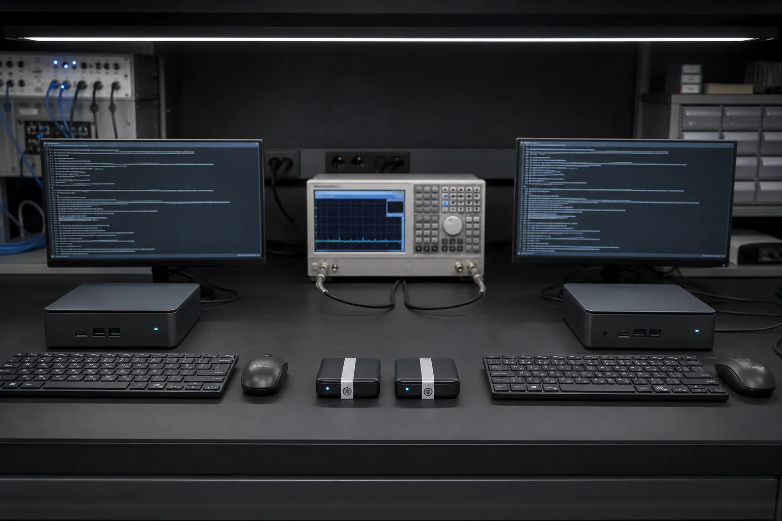 Two clean build systems comparing the same reproducible artifact
