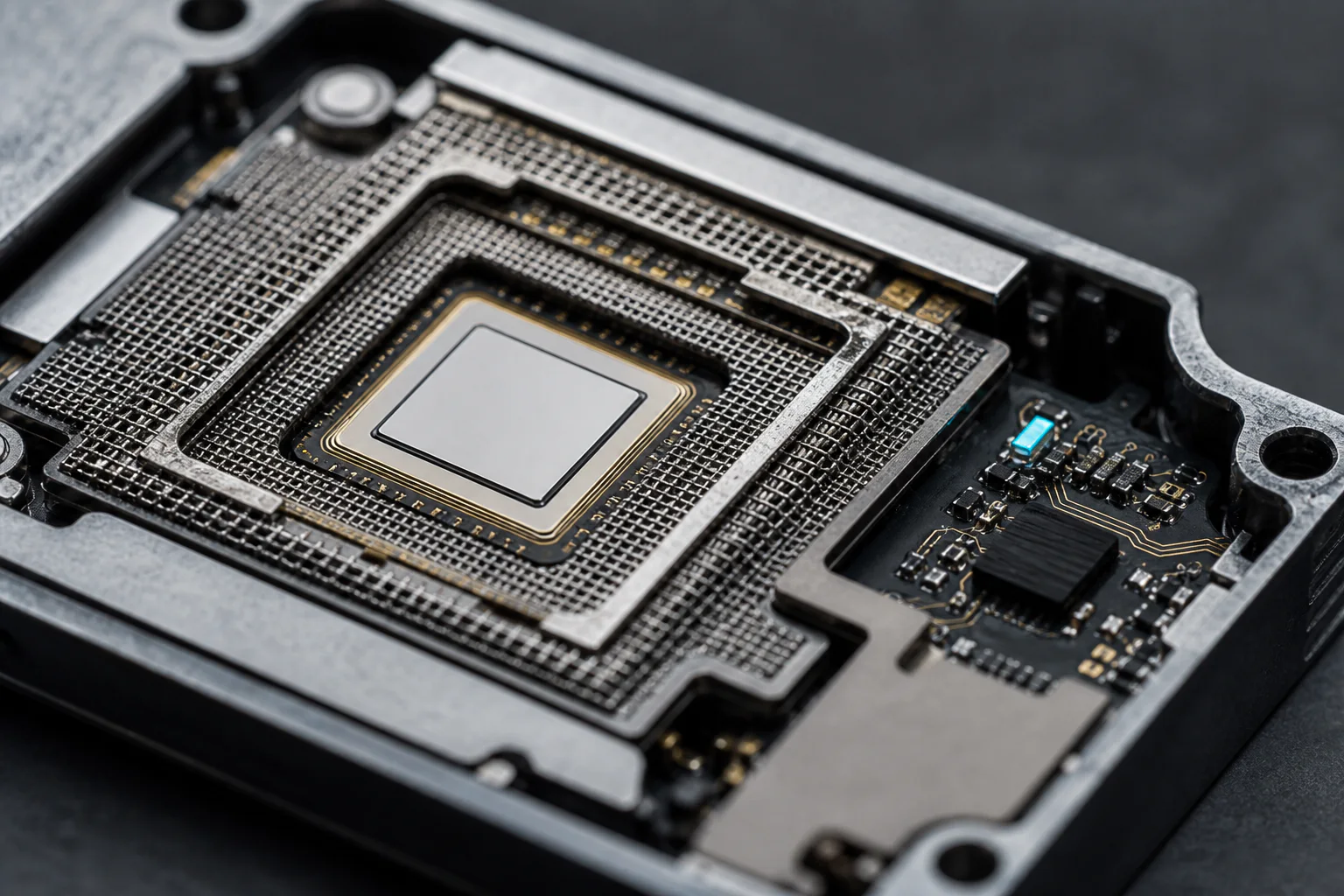 An open hardware security module exposing its protected signing core